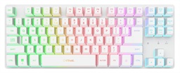 Trust GXT831 Thado TKL Bezdrátové USB US Bílá