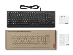Lenovo Essential Wired Keyboard (Black) - Slovak 245 PS 2 SK Černá
