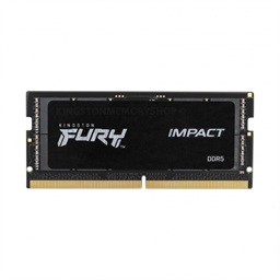 Kingston FURY Impact SO-DIMM DDR5 16GB 6000MHz CL38 1x16GB Black