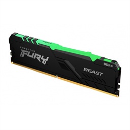 Kingston FURY Beast DDR4 16GB 3200MHz CL16 1x16GB RGB Black