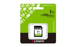 Kingston Canvas Select Plus SDXC 1TB UHS-I U3 Class 10
