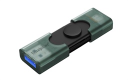 DataTraveler Duo G2 256GB USB 3.2 USB-A + USB-C Zelená