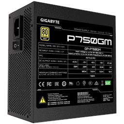 GIGABYTE P750GM 750W ATX 80PLUS Gold Modular Retail