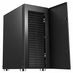 EVOLVEO Silens S1 Midi Tower Transpar. Černá