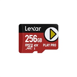 Lexar 256GB PLAY Pro microSD Express 7.1 C10 U3