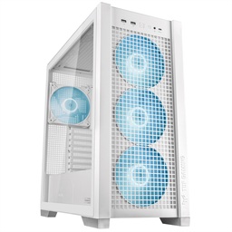 ASUS TUF Gaming GT302 ARGB Midi Tower Transpar. Bílá