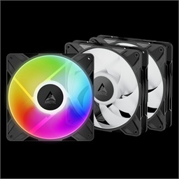 ARCTIC P14 Pro A-RGB (3 kusy) - 140mm A-RGB PWM ventilátor s rozdělovačem kabelů