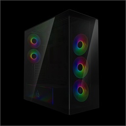 ARCTIC Xtender (Black) black window w o GPU