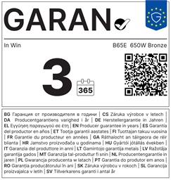 In-Win zdroj B65E 650W Bronze