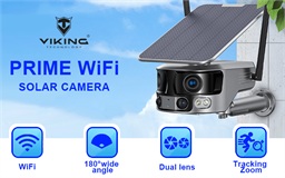 Solární kamera Viking PRIME-WiFi 18000mAh barevné noční vidění IP66 aplikace Android iOS