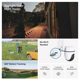 Tapo C501GW Outdoor Pan Tilt 4G LTE Camera