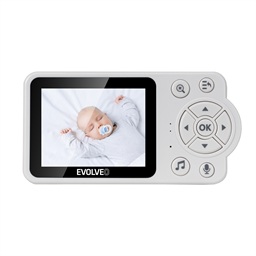 EVOLVEO Baby Monitor N3, dětská videochůvička, růžová