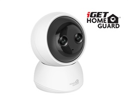 iGET HGWIP222 - WiFi Dual Lens 2K IP kamera s LED + IR nočním viděním, zvuk, otočná, CZ aplikace