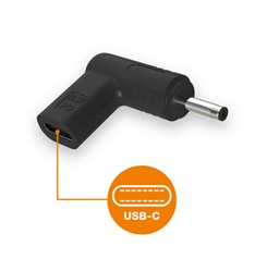Aligator USB-C napájecí redukce 3,0 x 1,0 mm pro notebooky Acer Samsung