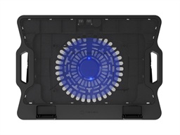 Chladící podložka pro nb Natec DIPPER 2, 12,1-17,3“, LED, 1xventilátor, 2xUSB