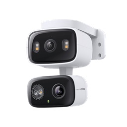 Tapo C246D In Outdoor Dual Lens Pan Tilt Camera