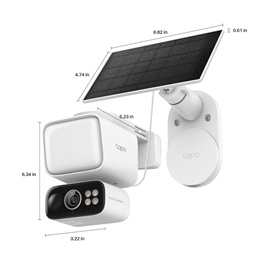 Tapo C615F KIT Solar-Powered Floodlight Pan Tilt