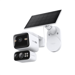 Tapo C645D KIT Solar-Powered dual-lens P T Camera
