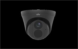 Uniview IPC3615LE-ADF28K-H-BLACK, 5MPx turret, 110°, Smart IR 30 m, analýza člověk vozidlo