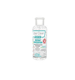 CyberClean POWER GEL - instant liquid sanitizer 2 oz 60 ml (47030)