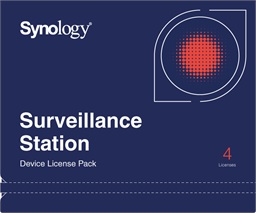 Synology DEVICE LICENSE (X 4) - kamerová licence