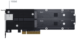 Synology Kombinovaný adaptér M.2 SSD a 10GbE E10M20-T1