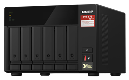 QNAP TVS-675-8G (8core 2,5GHz 8GB RAM 6xSATA 2xM.2 NVMe slot 2xPCIe 2x2,5GbE 1x HDMI 4K)