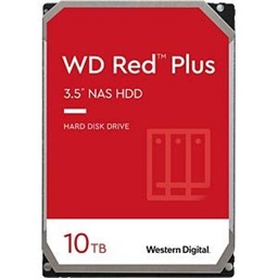QNAP WD, HDD, Red Plus, SATA III, 3.5-inch, 10TB, WD100EFGX
