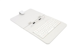 AIREN AiTab Leather Case 2 with USB Keyboard 8" WHITE (CZ SK DE UK US.. layout)