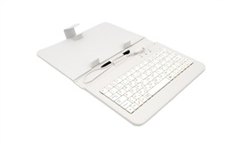 AIREN AiTab Leather Case 1 with USB Keyboard 7" WHITE (CZ SK DE UK US.. layout)