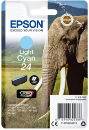 Epson Singlepack Light Cyan 24 Claria Photo HD Ink