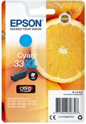 Epson Singlepack Cyan 33XL Claria Premium Ink