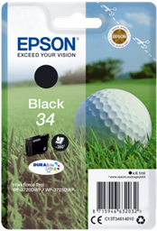 Epson Singlepack Black 34 DURABrite Ultra Ink