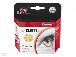 Ink. kazeta TB komp. s Canon CLI-571XL,0334C001 YE