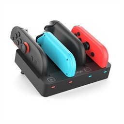 iPega SW2081 Nabíjecí Stanice pro JoyCon Ovladače Nintendo Switch 1 2 Black