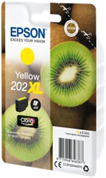 EPSON singlepack,Yellow 202XL,Premium Ink,XL