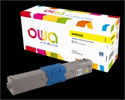 OWA Armor toner kompatibilní s OKI 46490605, 6000st, žlutá yellow