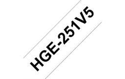 HGE-251, bílá černá, 24 mm
