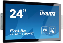 24" iiyama TF2415MC-B2: VA, FullHD, capacitive, 10P, 350cd m2, VGA, DP, HDMI, černý