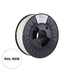 Tisková struna (filament) C-TECH PREMIUM LINE, PETG, dopravní bílá, RAL9016, 1,75mm, 1kg
