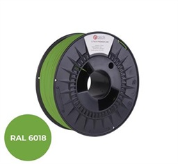 Tisková struna (filament) C-TECH PREMIUM LINE, PLA, zelenožlutá, RAL6018, 1,75mm, 1kg