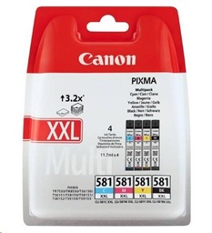 Canon CLI-581XXL BK C M Y MULTI SEC