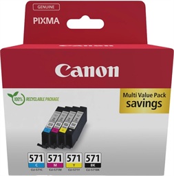 Canon CLI-571 C M Y BK MULTI SEC