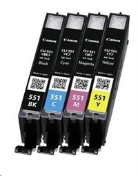 Canon CLI-551 C M Y BK MULTI