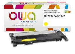 OWA Armor toner kompatibilní s HP W2072A, 117A, 700st, žlutá yellow