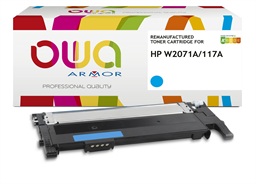 OWA Armor toner kompatibilní s HP W2071A, 117A, 700st, modrá cyan