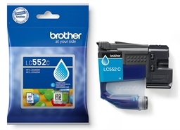 Brother LC-552C - inkoust azurový