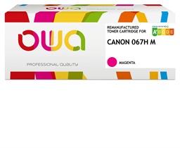 OWA Armor toner kompatibilní s Canon CRG-067H M, 2350st, červená magenta