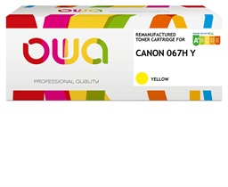 OWA Armor toner kompatibilní s Canon CRG-067H Y, 2350st, žlutá yellow