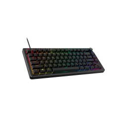 HP HyperX 75 Alloy Rise Drátová USB US layout Černá